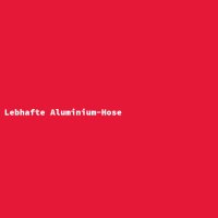 Lebhafte Aluminium-Hose