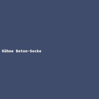 K&uuml;hne Beton-Socke