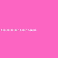 Geschmeidiger Leder-Lappen