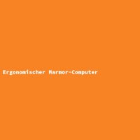 Ergonomischer Marmor-Computer