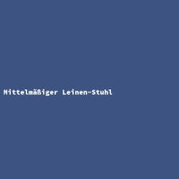 Mittelm&auml;&szlig;iger Leinen-Stuhl