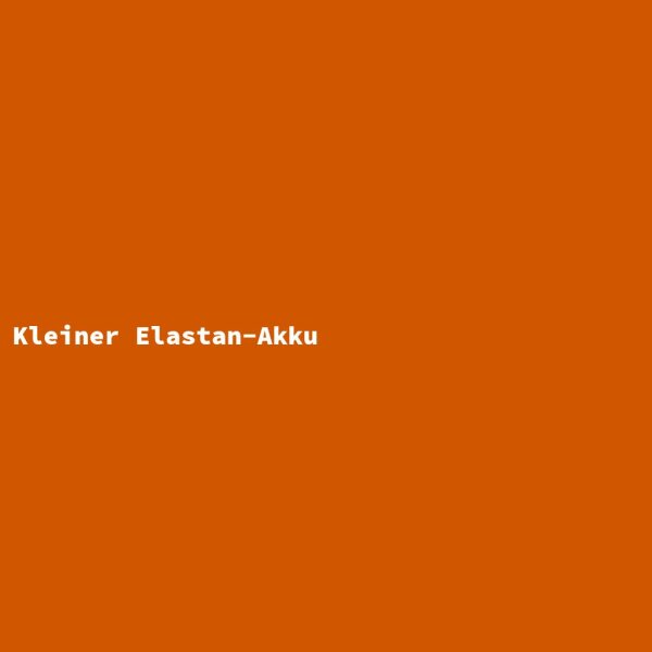 Kleiner Elastan-Akku