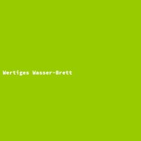 Wertiges Wasser-Brett