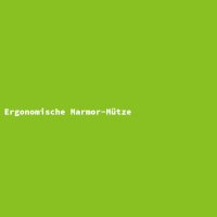 Ergonomische Marmor-M&uuml;tze