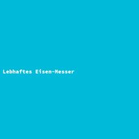 Lebhaftes Eisen-Messer