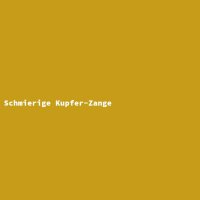 Schmierige Kupfer-Zange