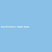 Exorbitantes Gummi-Hemd