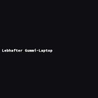 Lebhafter Gummi-Laptop