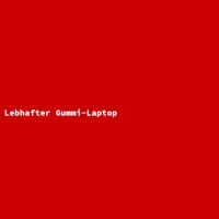 Lebhafter Gummi-Laptop