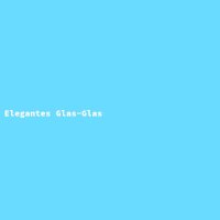 Elegantes Glas-Glas