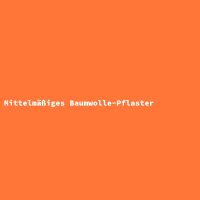 Mittelm&auml;&szlig;iges Baumwolle-Pflaster