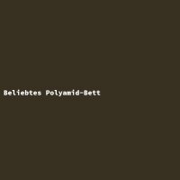 Beliebtes Polyamid-Bett