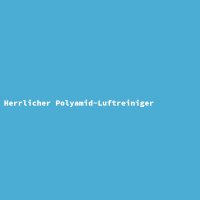 Herrlicher Polyamid-Luftreiniger