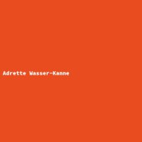 Adrette Wasser-Kanne
