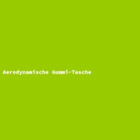 Aerodynamische Gummi-Tasche
