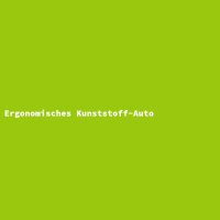 Ergonomisches Kunststoff-Auto