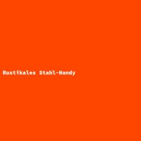 Rustikales Stahl-Handy
