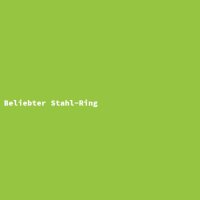 Beliebter Stahl-Ring