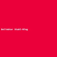 Beliebter Stahl-Ring