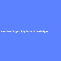 Geschmeidiger Kupfer-Luftreiniger