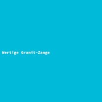 Wertige Granit-Zange