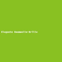 Elegante Baumwolle-Brille