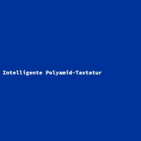 Intelligente Polyamid-Tastatur