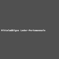 Mittelm&auml;&szlig;iges Leder-Portemonnaie