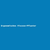 Ergonomisches Viscose-Pflaster