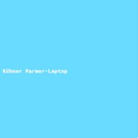 K&uuml;hner Marmor-Laptop