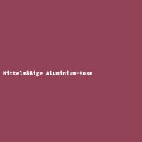 Mittelm&auml;&szlig;ige Aluminium-Hose