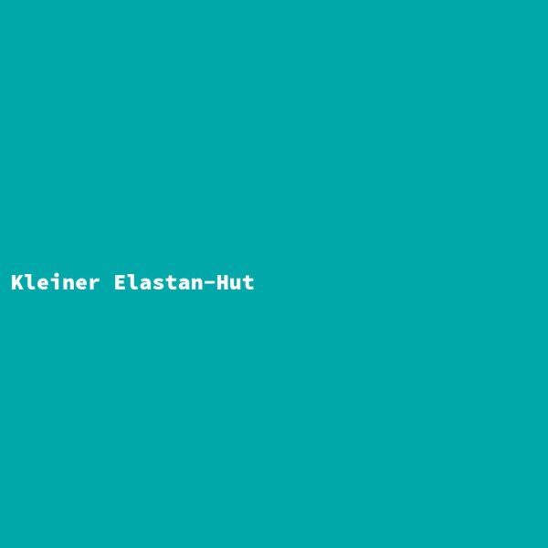 Kleiner Elastan-Hut