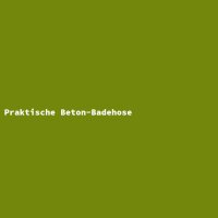 Praktische Beton-Badehose