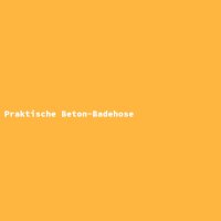 Praktische Beton-Badehose