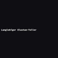 Langlebiger Elastan-Teller