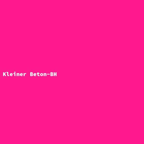 Kleiner Beton-BH