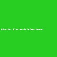 Adretter Elastan-Briefbeschwerer