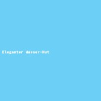 Eleganter Wasser-Hut