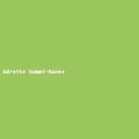 Adrette Gummi-Kanne