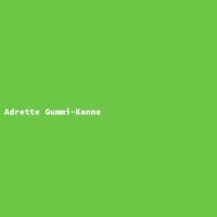 Adrette Gummi-Kanne