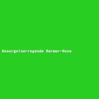Besorgniserregende Marmor-Hose