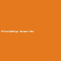 Mittelm&auml;&szlig;ige Marmor-Uhr