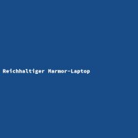 Reichhaltiger Marmor-Laptop