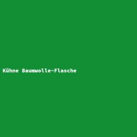 K&uuml;hne Baumwolle-Flasche