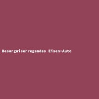 Besorgniserregendes Eisen-Auto