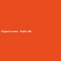 Gigantischer Stahl-BH