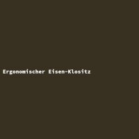Ergonomischer Eisen-Klositz