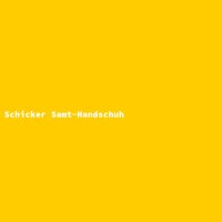 Schicker Samt-Handschuh