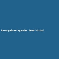Besorgniserregender Gummi-Schal