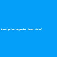 Besorgniserregender Gummi-Schal